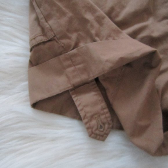 TORY BURCH Brown Shorts Size 0 - Picture 6 of 9